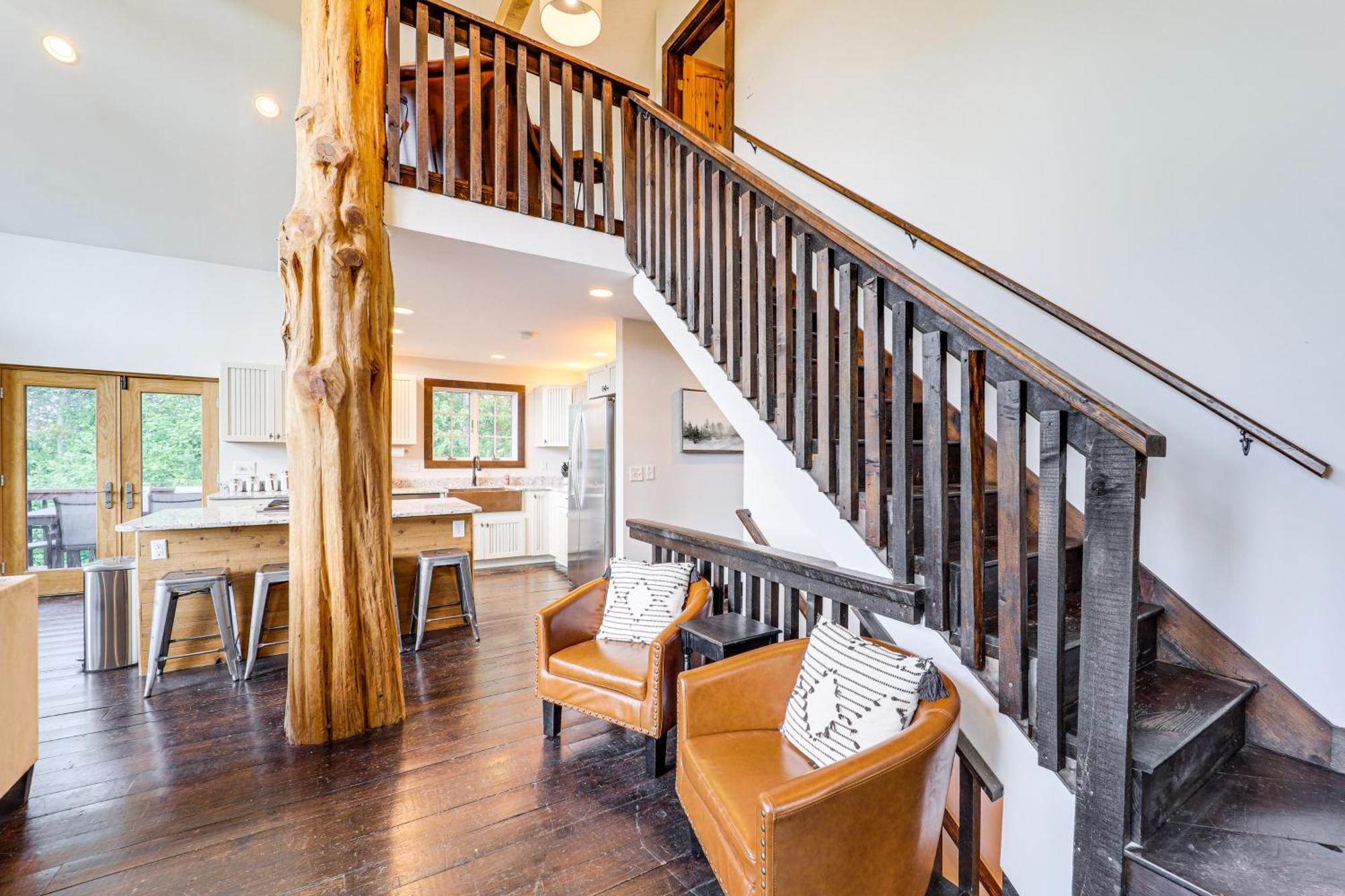 Luxe Appalachian Mountain Cabin With Hot Tub, Views Warrensville Luaran gambar