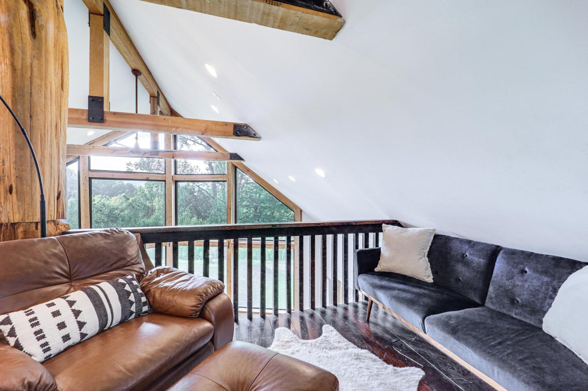 Luxe Appalachian Mountain Cabin With Hot Tub, Views Warrensville Luaran gambar